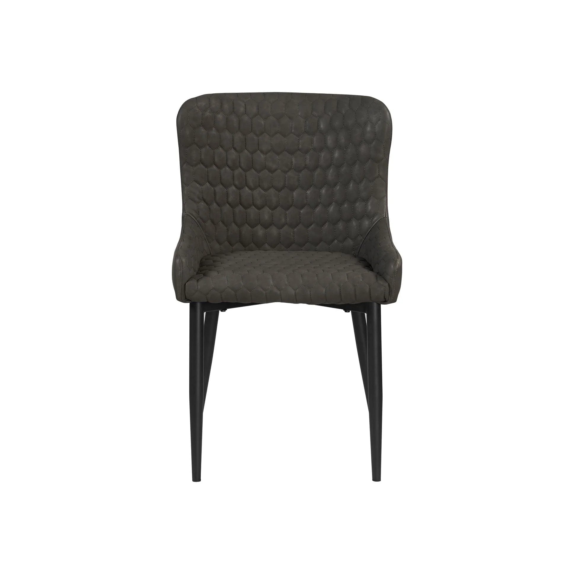 Grey PU Dining chair