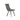 Grey Velvet Dining Chair With Black Metal Legs