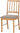 AUSTIN DINING CHAIR (X2 PER BOX) - OAK EFFECT/GREY FABRIC