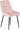 AVERY DINING CHAIR (X2 PER BOX) - BABY PINK VELVET