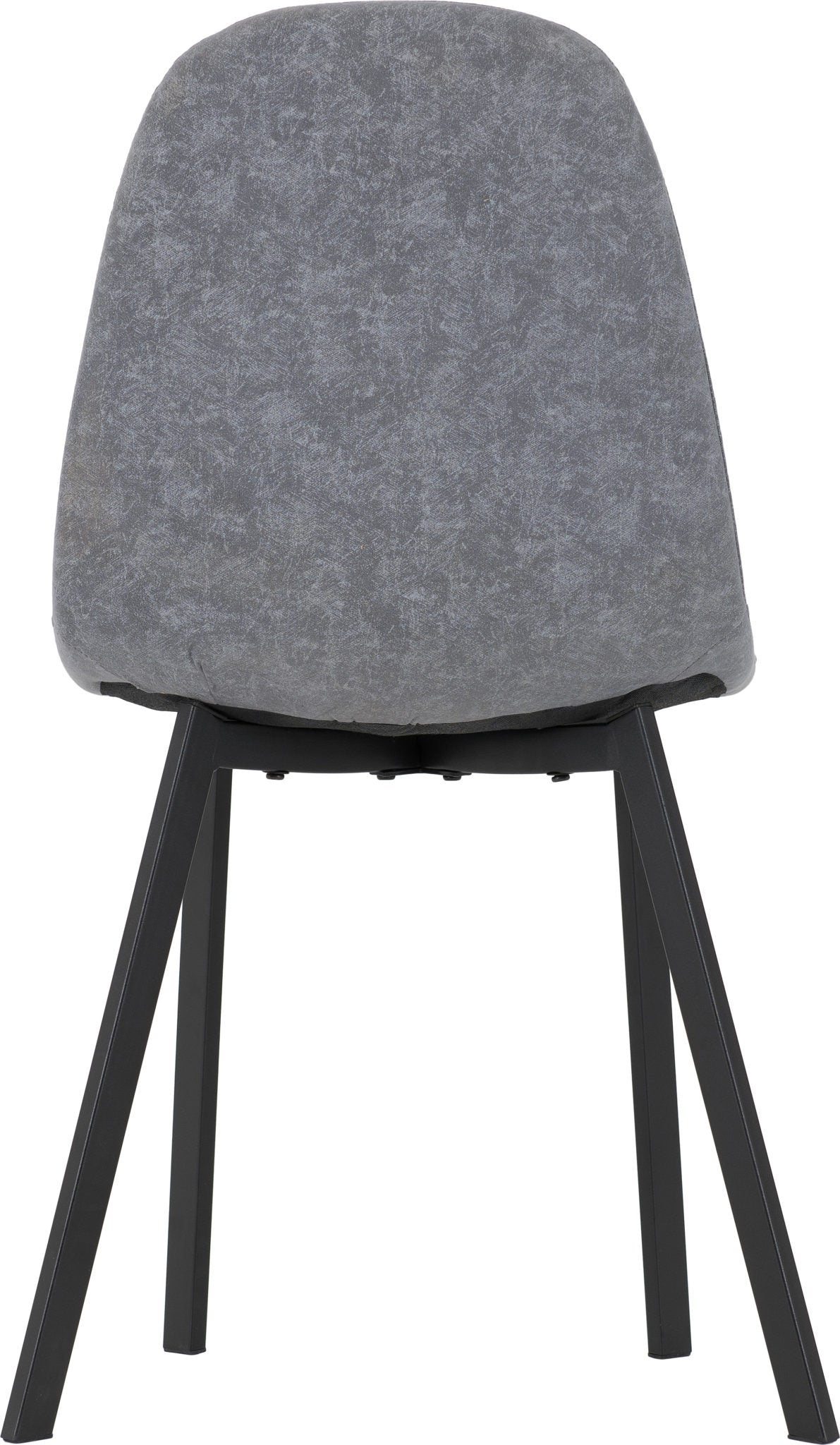 BERLIN DINING CHAIR (X4 PER BOX) - DARK GREY FABRIC