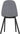 BERLIN DINING CHAIR (X4 PER BOX) - DARK GREY FABRIC