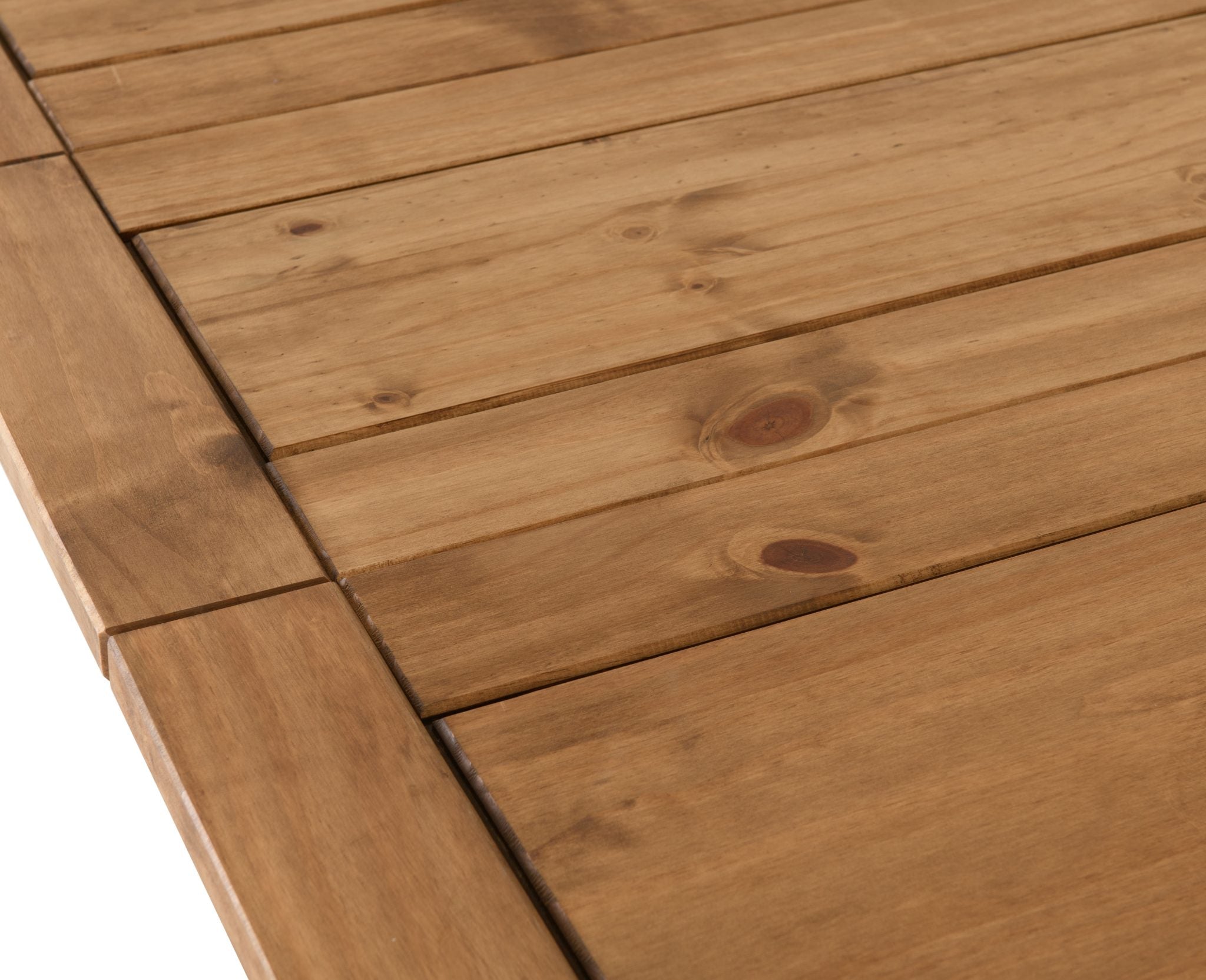 CORONA EXTENDING DINING TABLE - DISTRESSED WAXED PINE