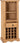 CORONA WINE RACK - DISTRESSED WAXED PINE
