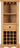 CORONA WINE RACK - DISTRESSED WAXED PINE