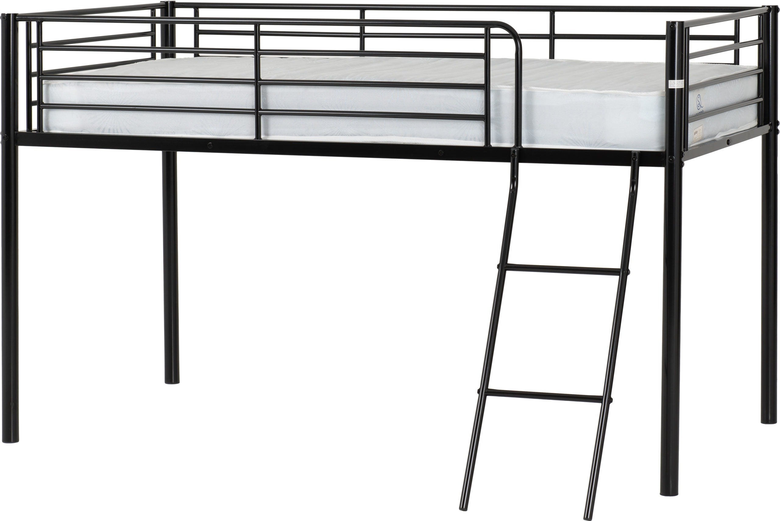 KORA MID SLEEPER BED - BLACK