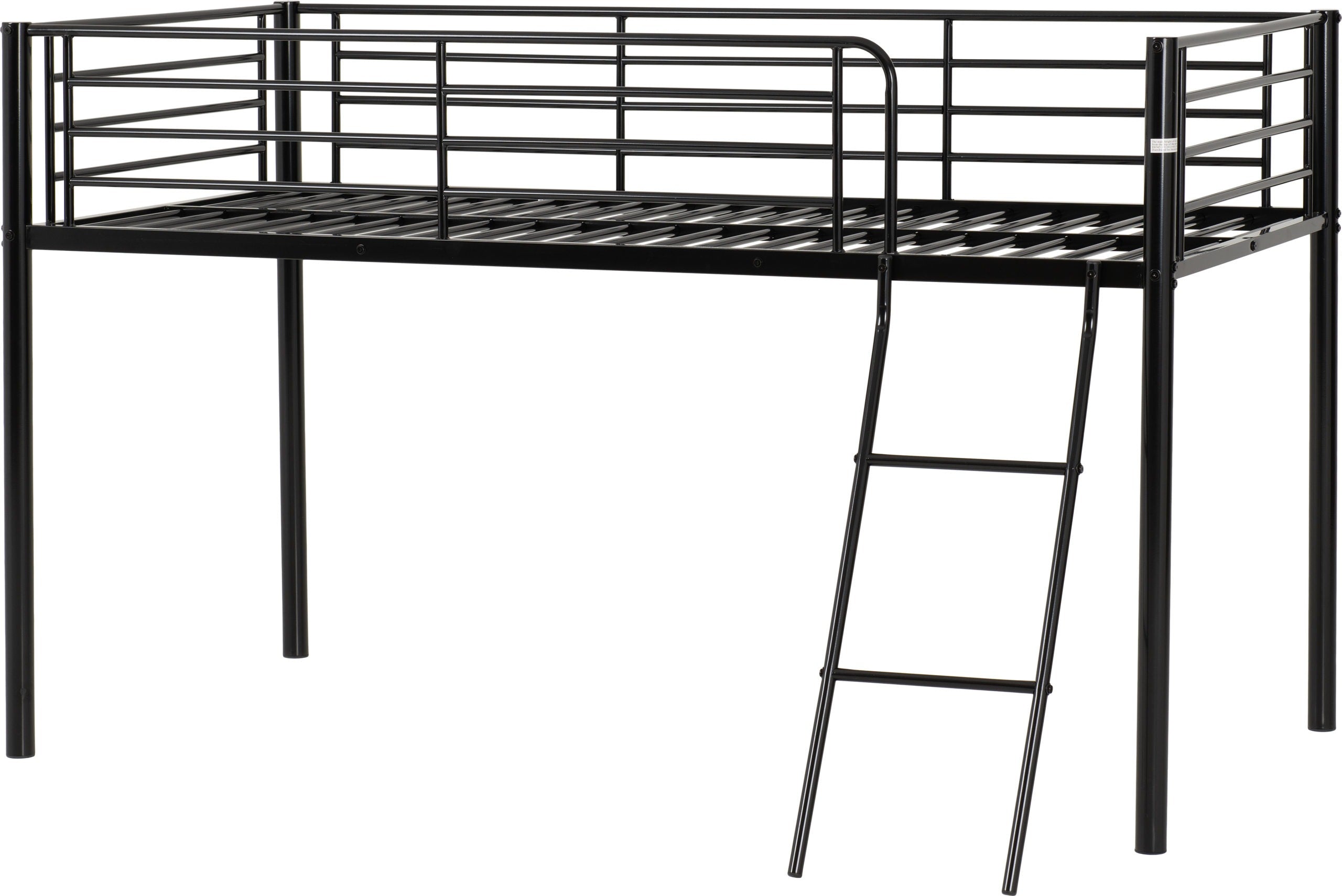 KORA MID SLEEPER BED - BLACK