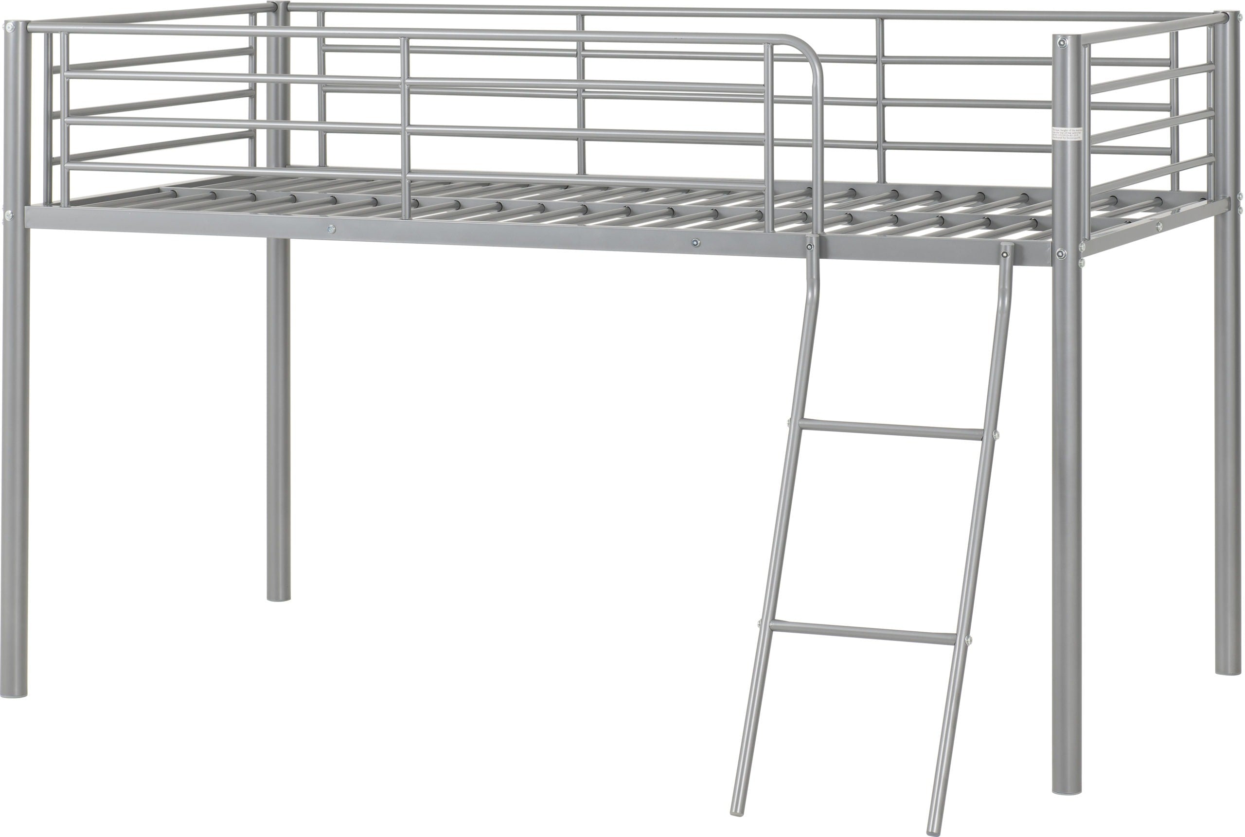 KORA MID SLEEPER BED - SILVER