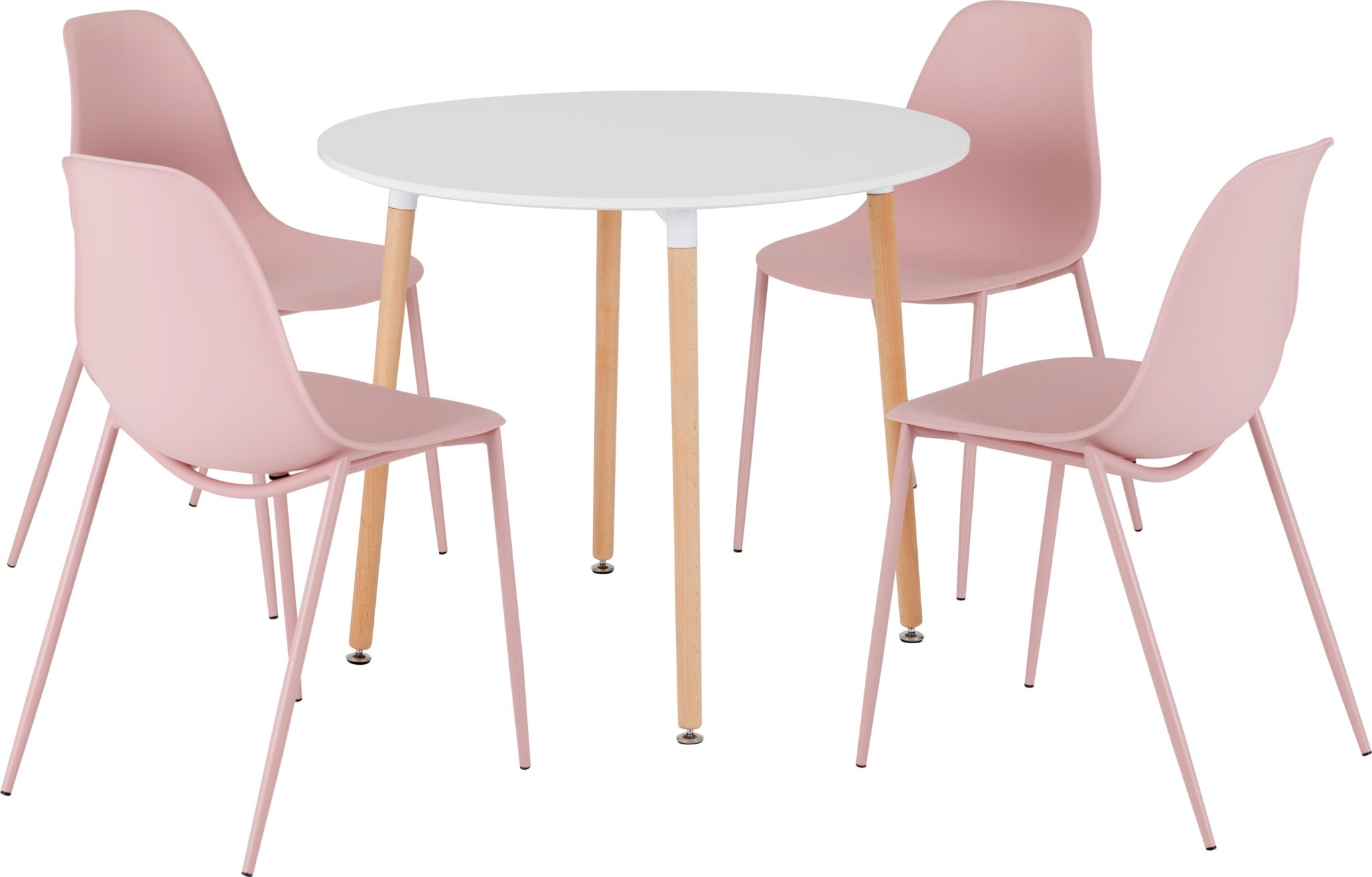 LINDON DINING CHAIR (X2 PER BOX) - PINK