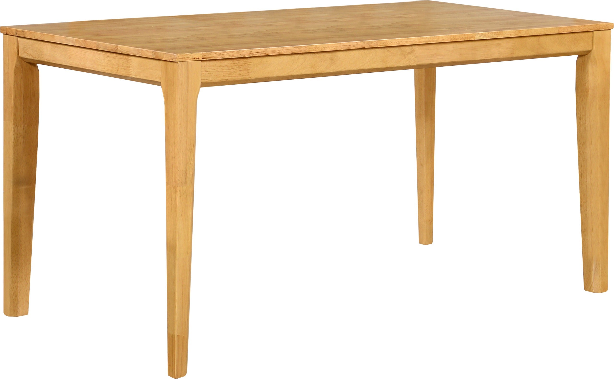 LOGAN LARGE DINING TABLE - OAK VARNISH