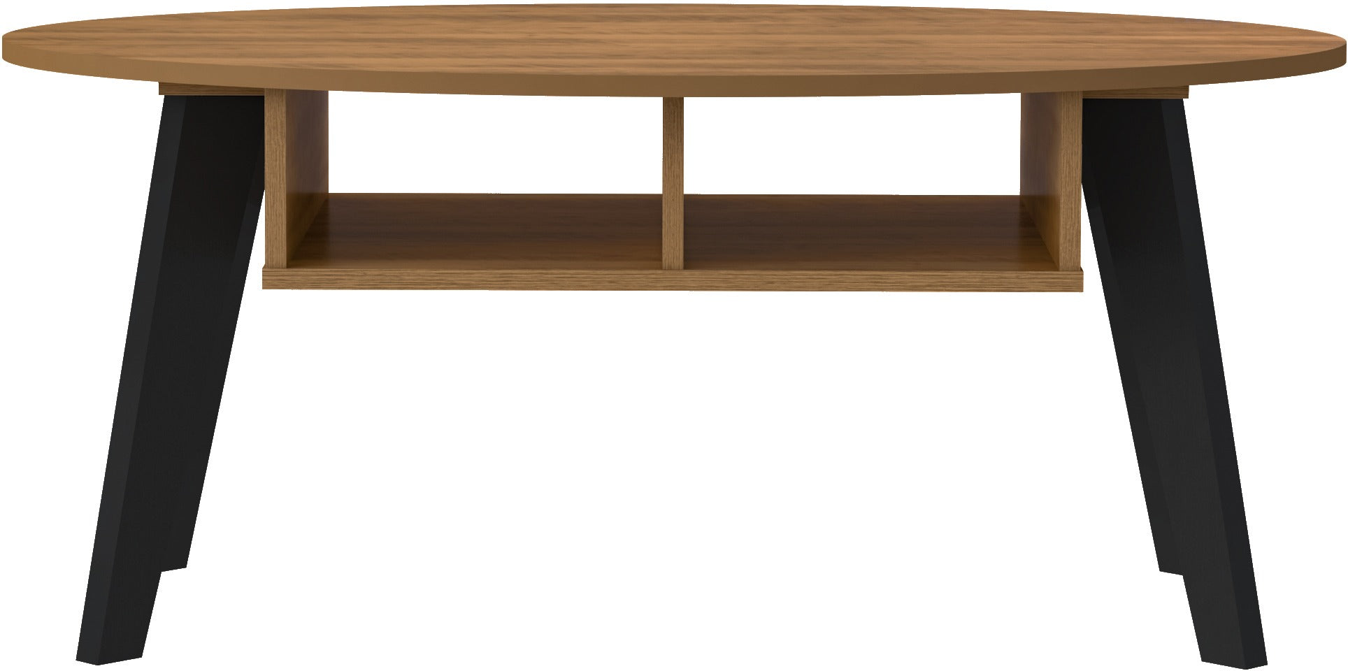 NAPLES COFFEE TABLE - BLACK/PINE EFFECT