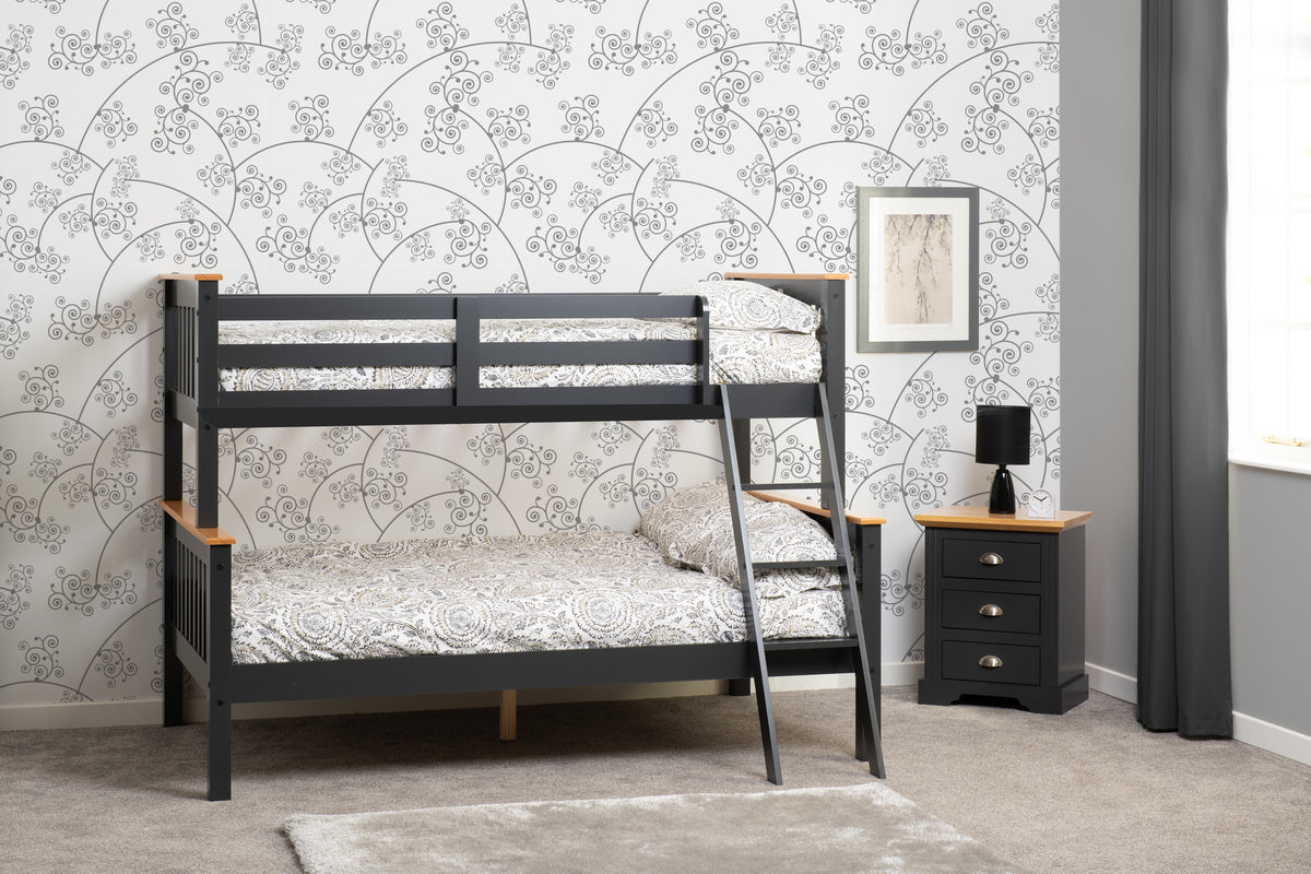 NEPTUNE TRIPLE SLEEPER - GREY/OAK EFFECT