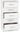 NEVADA 5 DRAWER NARROW CHEST - WHITE GLOSS