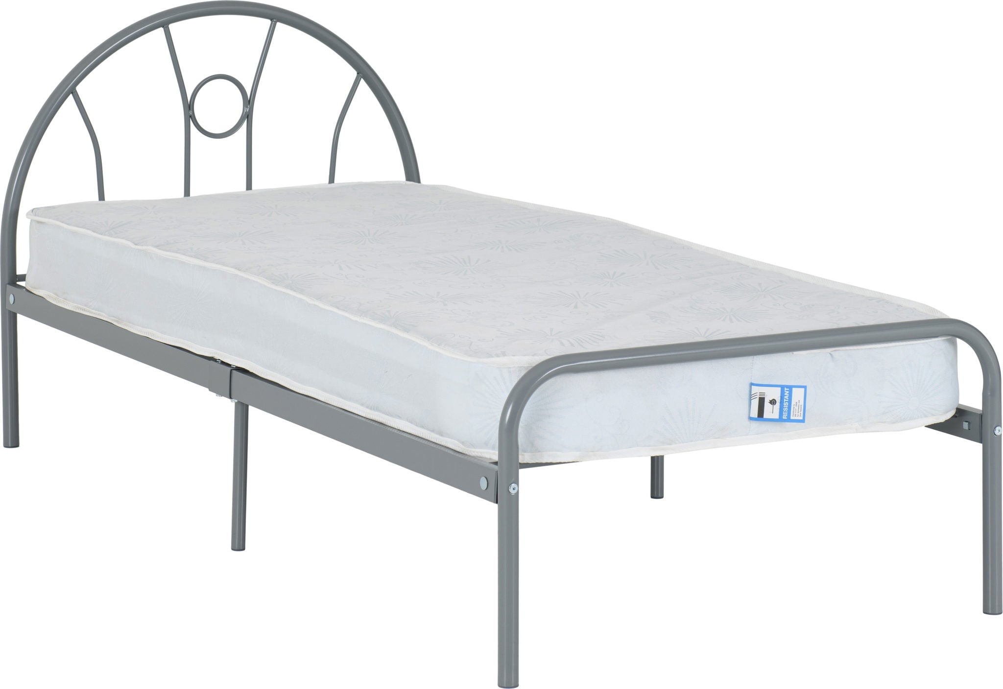 NOVA 3' BED - SILVER