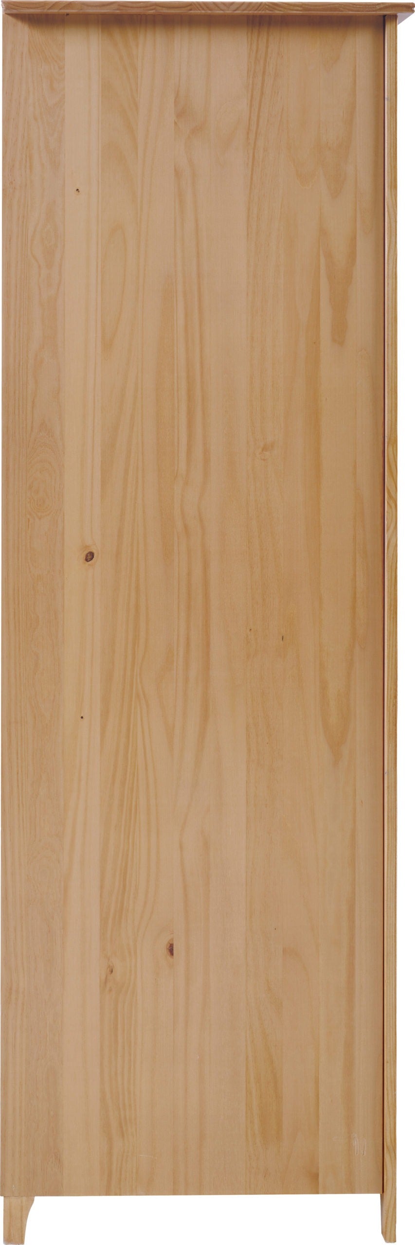 OSLO 2 DOOR WARDROBE - ANTIQUE PINE