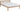 PANAMA 4'6" BED - NATURAL WAX