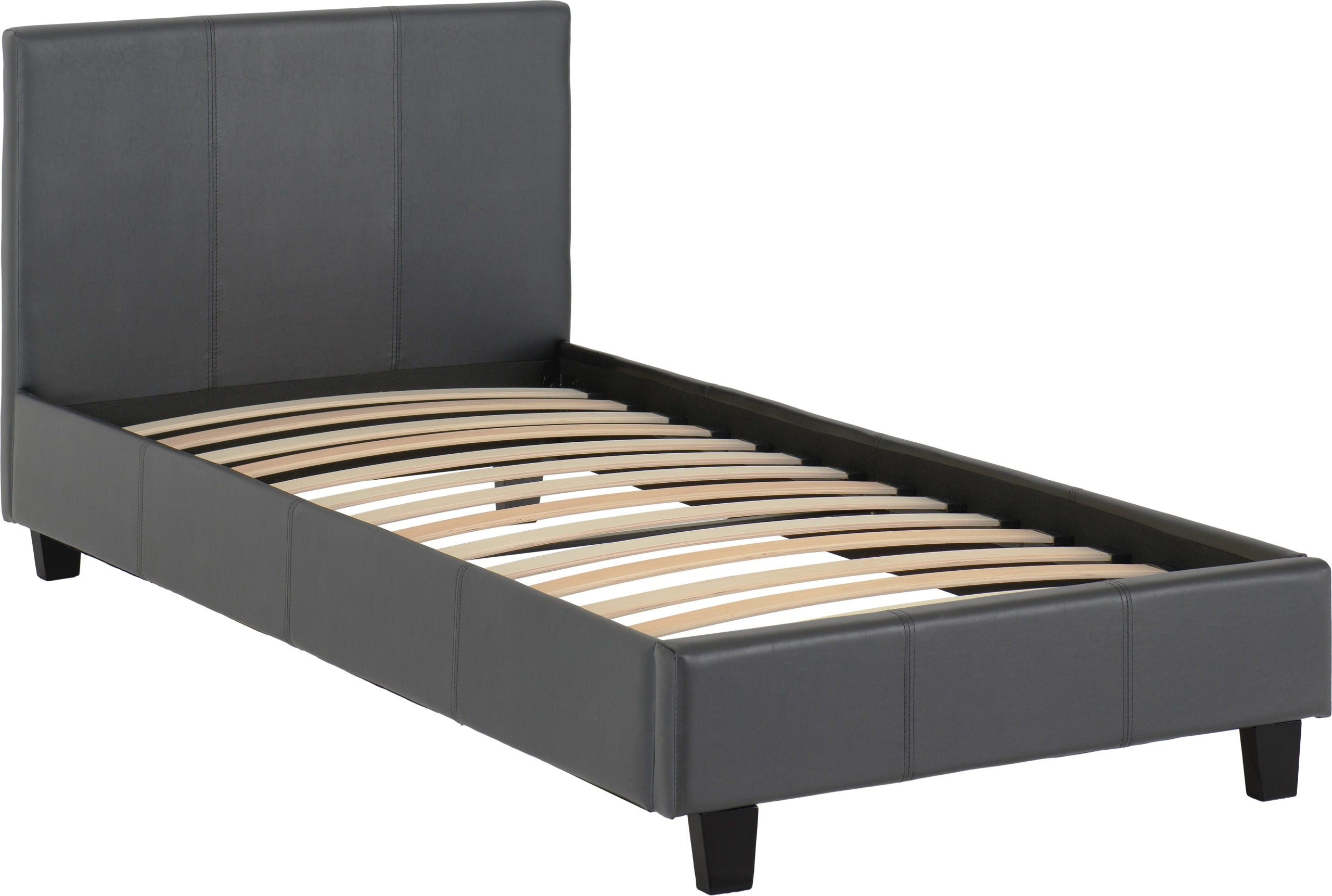 PRADO 3' BED - GREY PU