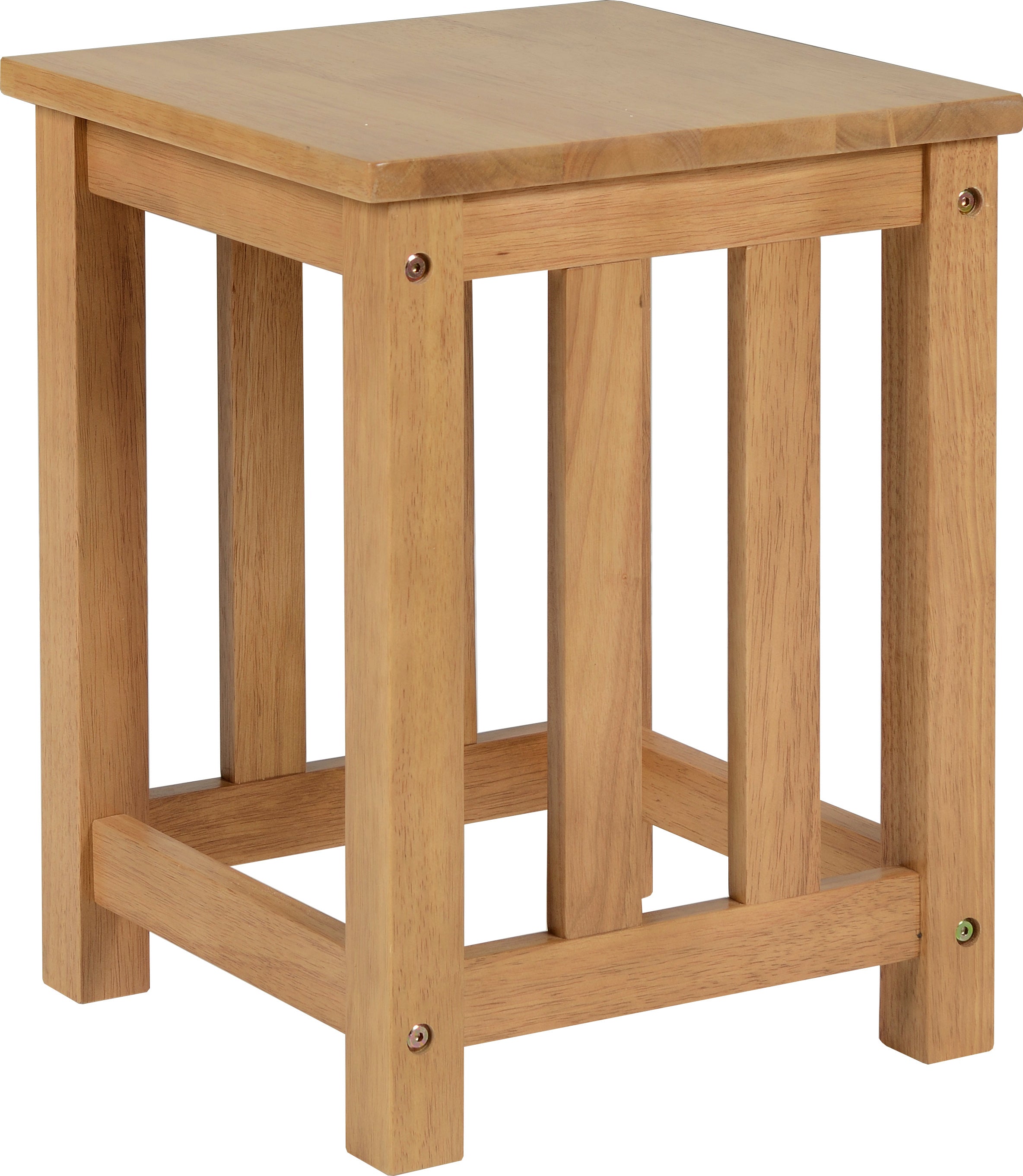 RICHMOND STOOL (X2 PER BOX) - OAK VARNISH