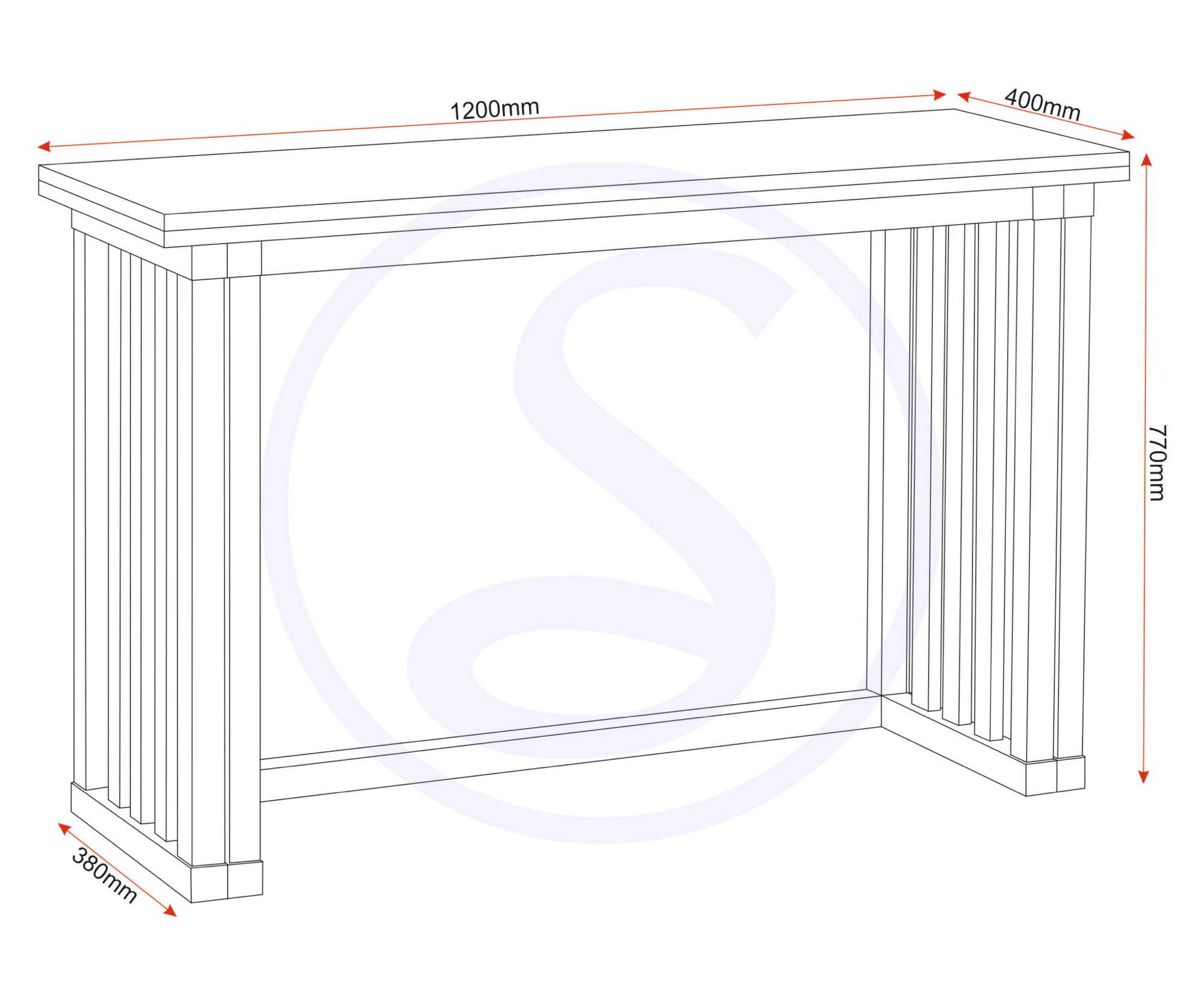 RICHMOND FOLDAWAY DINING TABLE - OAK VARNISH