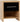 SEVILLE 1 DRAWER BEDSIDE - BLACK GLOSS/LIGHT OAK EFFECT VENEER