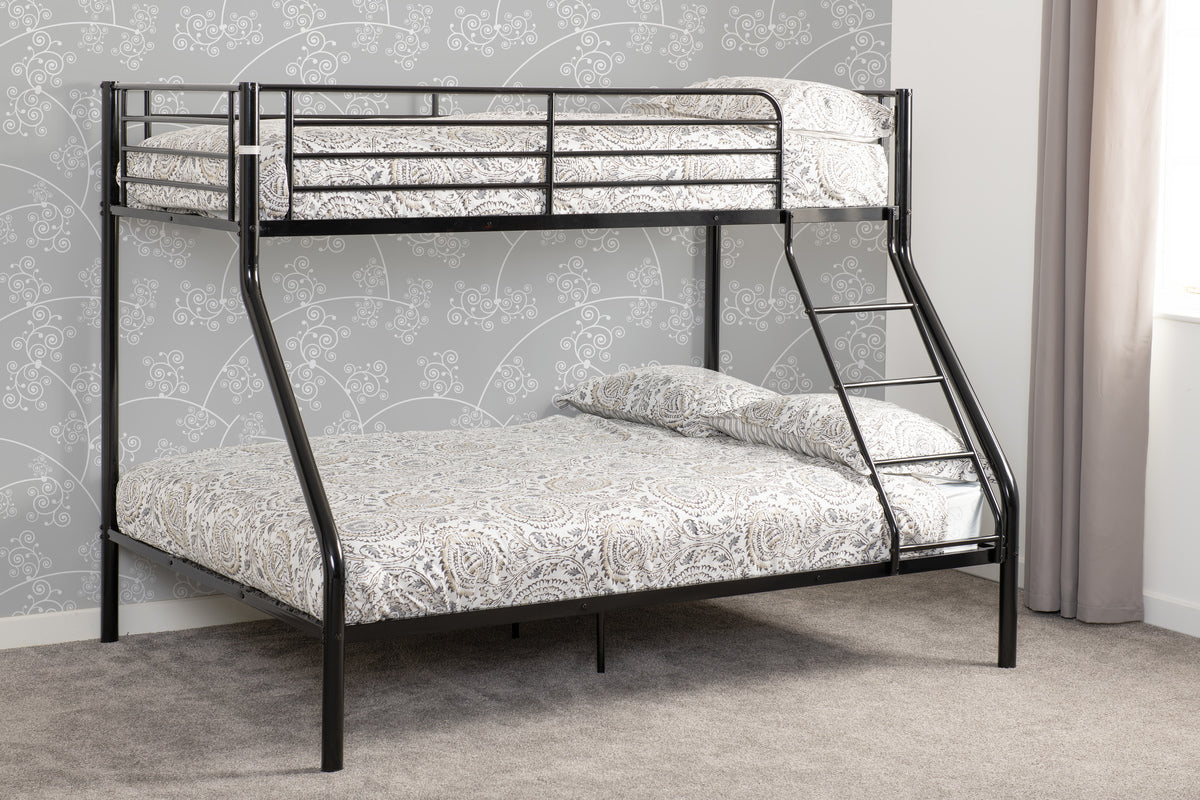 TANDI TRIPLE SLEEPER BUNK BED - BLACK