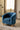 TEMPO TUB CHAIR - SAPPHIRE BLUE VELVET