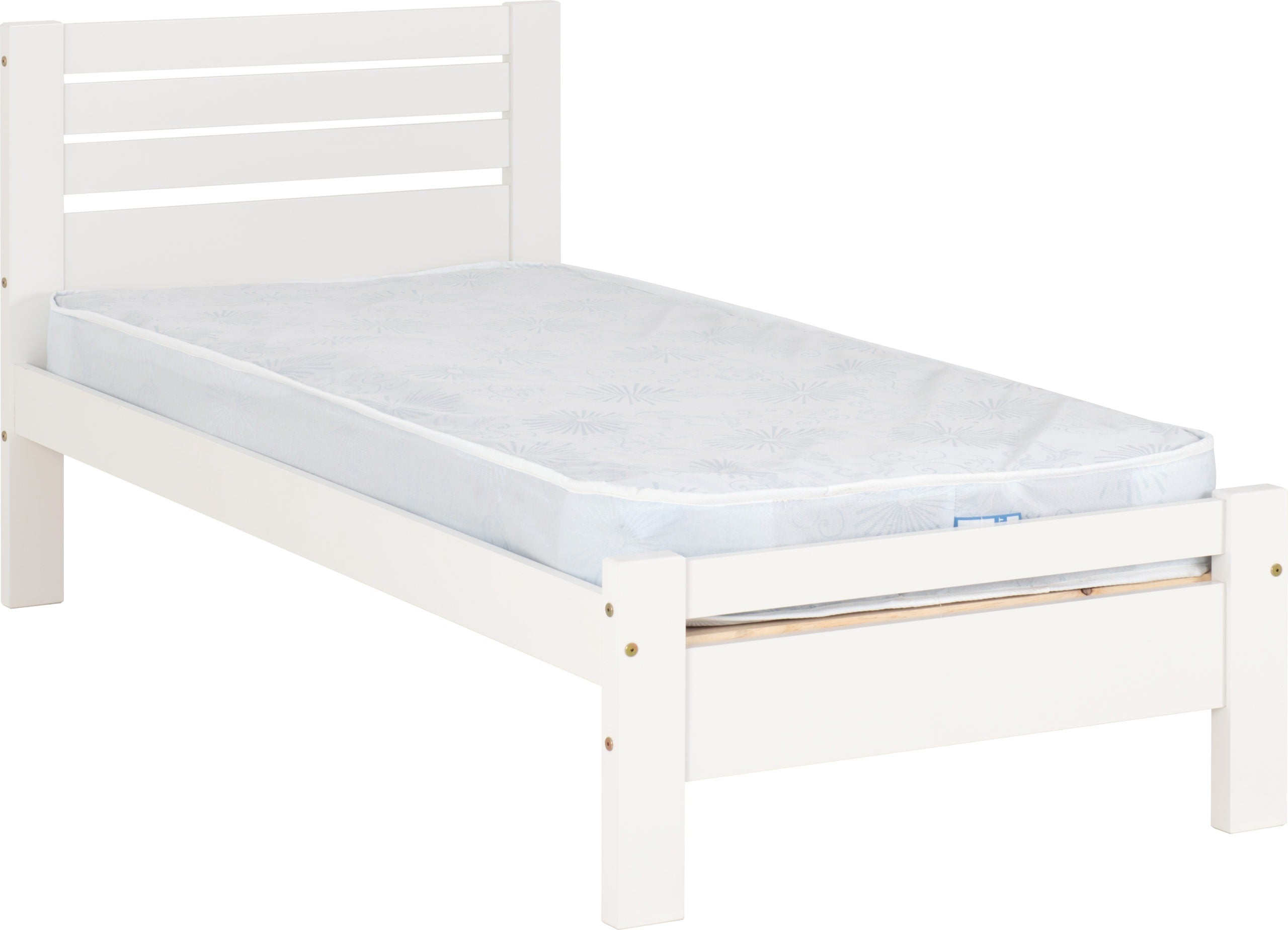 TOLEDO 3' BED - WHITE