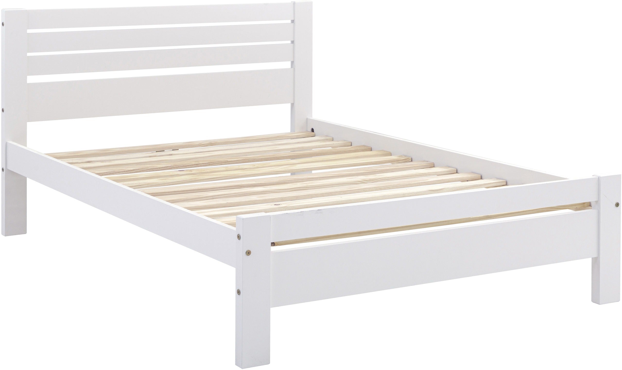 TOLEDO 5' BED - WHITE