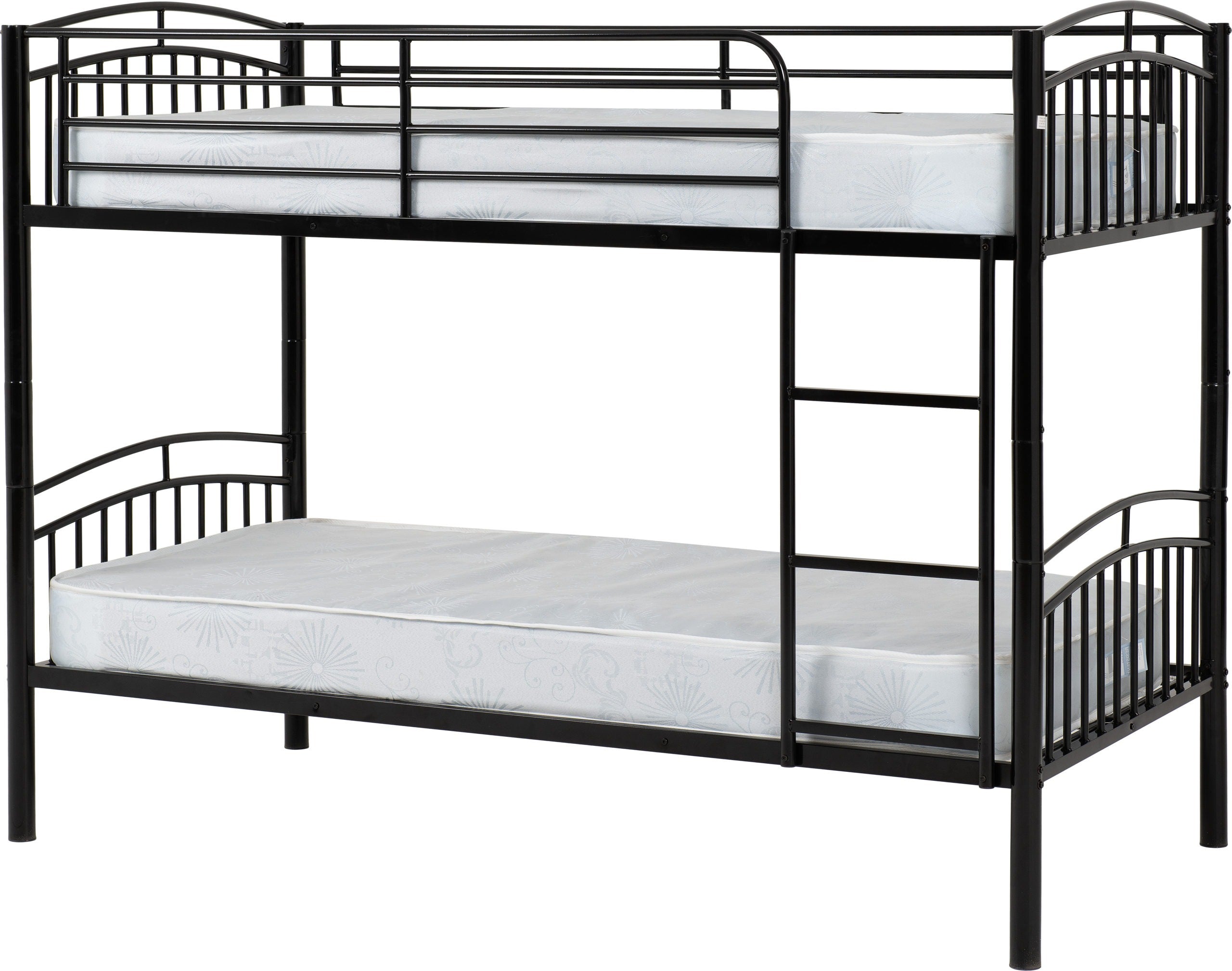 VENTURA 3' BUNK BED - BLACK