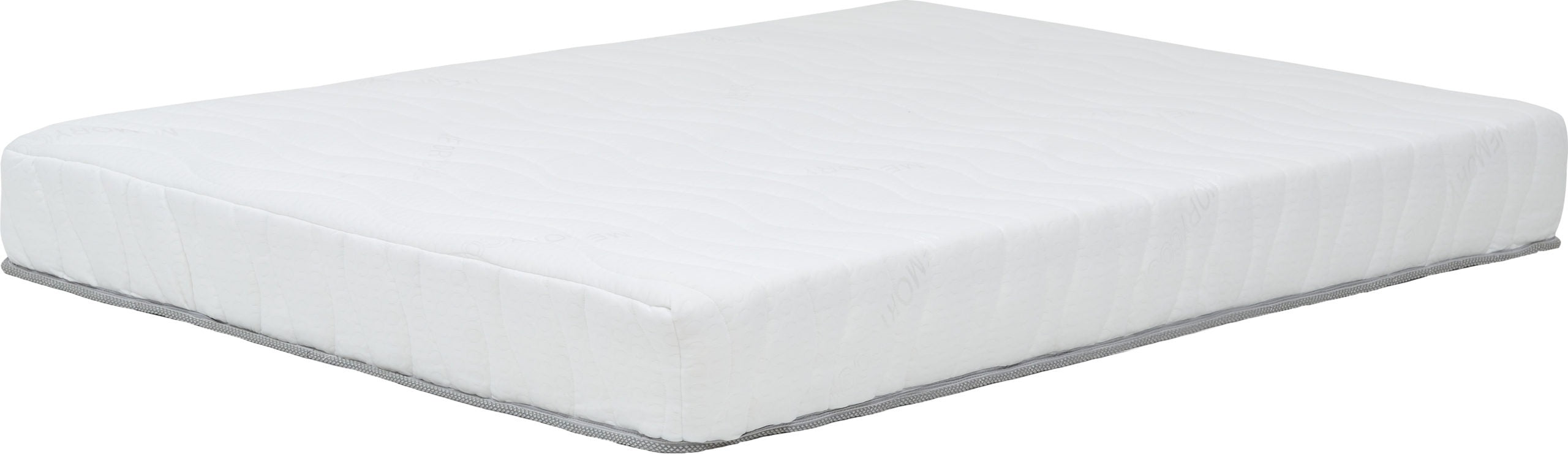 VENUS 4'6" MEMORY COOL ROLLED MATTRESS - WHITE FABRIC